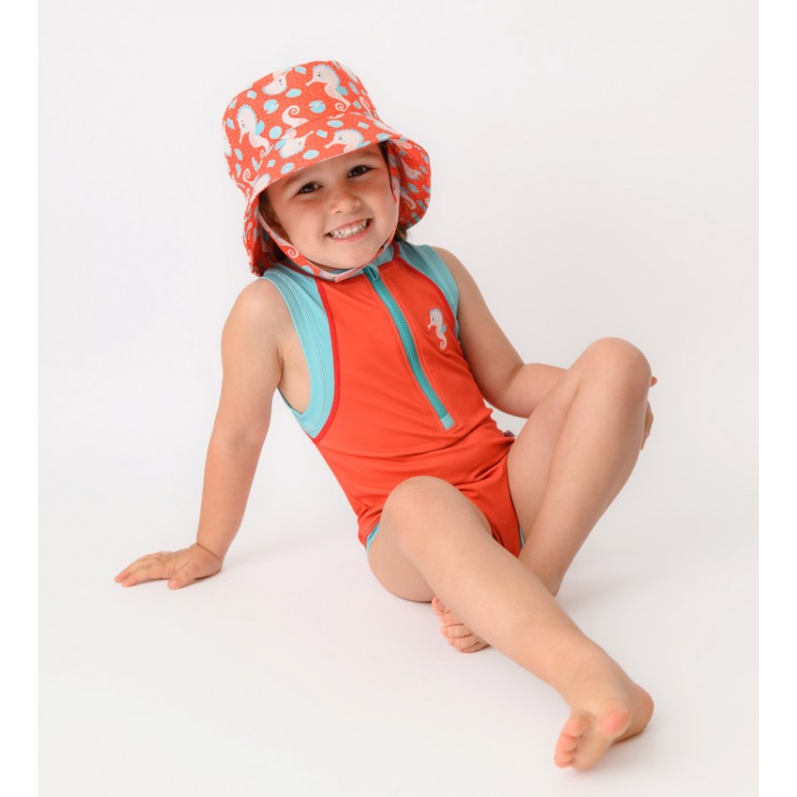 Zoocchini Cape Sunhat UPF50 Seahorse 6-24 μηνών (ZOO15068) Zoocchini Cape Sunhat UPF50 Seahorse 6-24 μηνών (ZOO15068)