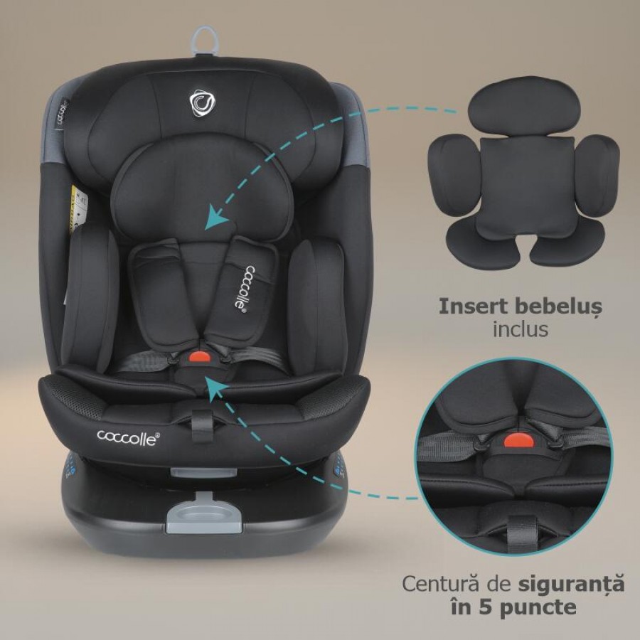 Coccolle Κάθισμα Αυτοκινήτου Atira i-SIZE 40-150cm Diamond Black (324085760) Coccolle Κάθισμα Αυτοκινήτου Atira i-SIZE 40-150cm Diamond Black (324085760)