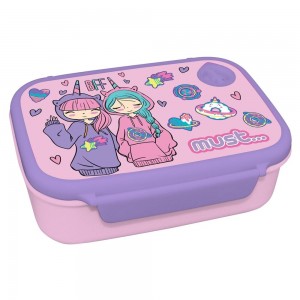 Must  Φαγητοδοχείο Παιδικό 800ml Για Κορίτσι Best Friends (000585667-2) Must  Φαγητοδοχείο Παιδικό 800ml Για Κορίτσι Best Friends (000585667-2)