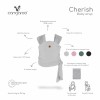Cangaroo Μάρσιπος Wrap Sling Cherish Black (3800146267209)