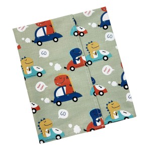 Bunnybebe Πάνα χασέ εμπριμέ (80×80), Dino, πράσινο (780-DINO-ΠΡΑΣΙΝΟ) Bunnybebe Πάνα χασέ εμπριμέ (80×80), Dino, πράσινο (780-DINO-ΠΡΑΣΙΝΟ)