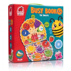 Roter Kafer Busy Book με Velcro Φατσούλες (RK1170-04)