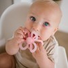 BabyOno: Μασητικό από μαλακή σιλικόνη - Flower Pink (BN1596/01)