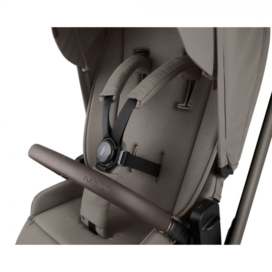 Kikkaboo Goya 5-1 σύστημα μεταφοράς platinum (καρότσι, πορτ μπεμπέ, κάθισμα 40-87, κάθισμα 40-105, βάση isofix) Mocca (10010201705)