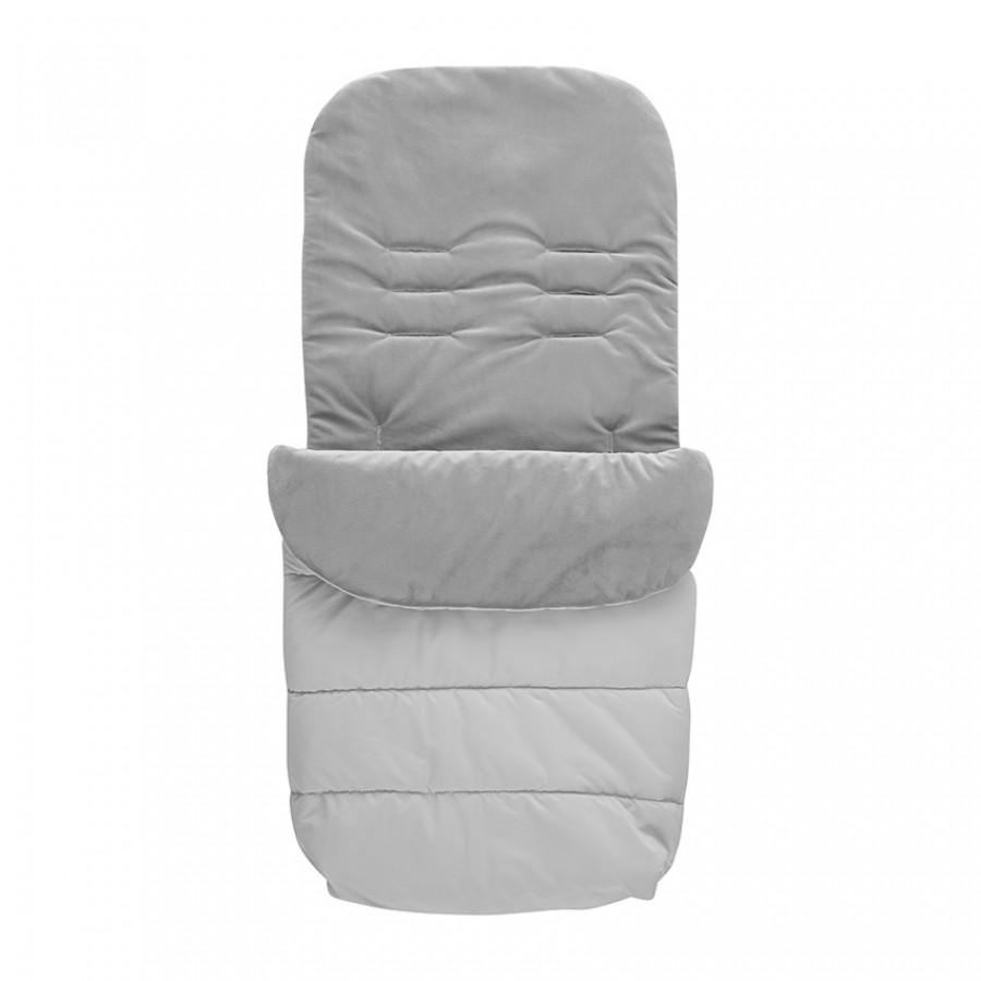 Lorelli Ποδόσακος καροτσιού 95/48CM Light Grey/Grey Polar Fleece (20051272402)