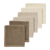 Meyco Πετσετάκια Λαβέτες Πακέτο των 6 Natural/Soft Sand/Taupe (30x30cm) (MEY-167.000.DB.02E) Meyco Πετσετάκια Λαβέτες Πακέτο των 6 Natural/Soft Sand/Taupe (30x30cm) (MEY-167.000.DB.02E)