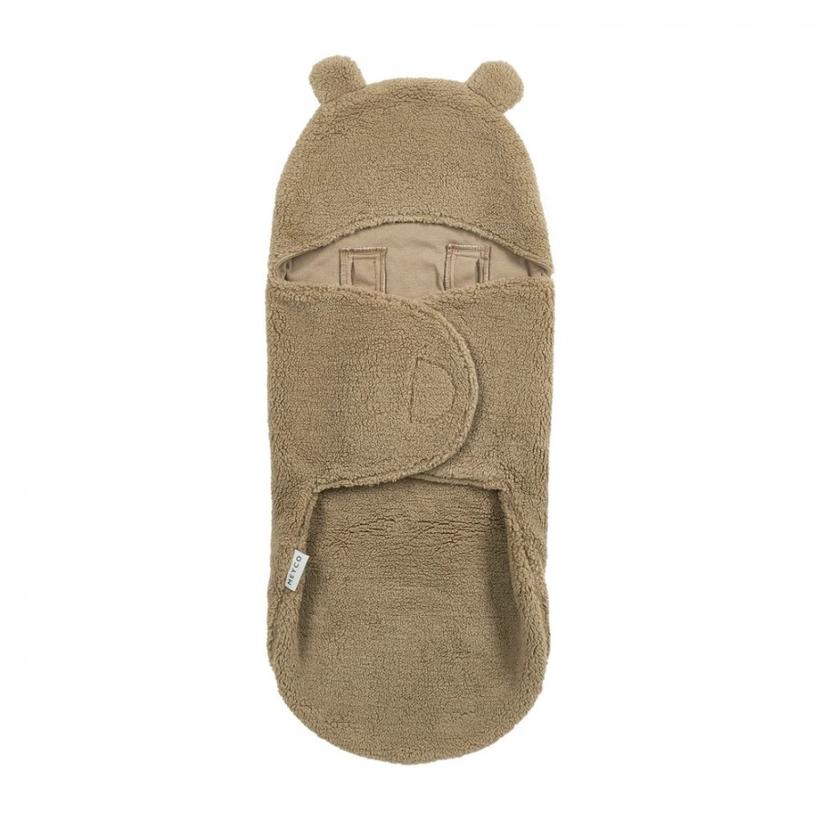Meyco Wrap Κουβερτούλα Teddy για τη βόλτα Bear Brown (MEY-296.242.80.00) Meyco Wrap Κουβερτούλα Teddy για τη βόλτα Bear Brown (MEY-296.242.80.00)