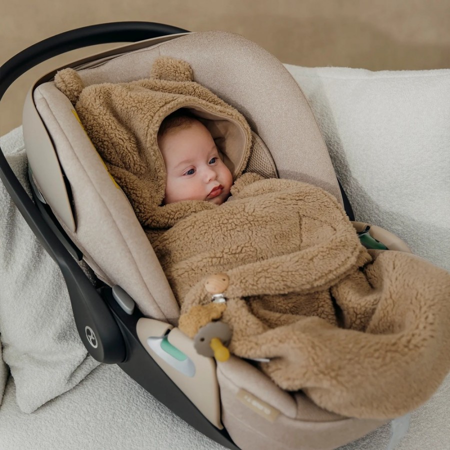 Meyco Wrap Κουβερτούλα Teddy για τη βόλτα Bear Brown (MEY-296.242.80.00) Meyco Wrap Κουβερτούλα Teddy για τη βόλτα Bear Brown (MEY-296.242.80.00)