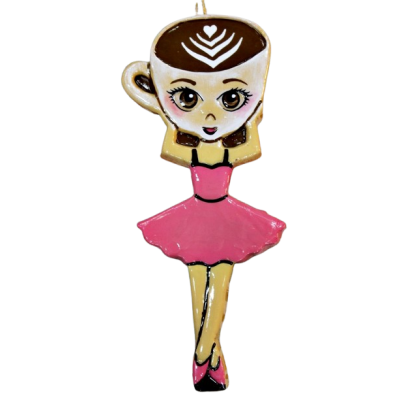 Πασχαλινή λαμπάδα Πλακέτα Brainrot Μπαλαρίνα Καπουτσινα 23,5 x 9,2cm (001602)