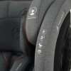 Bebestars Κάθισμα Αυτοκινήτου I-Revo Isofix i-Size 360° Grey (906-186)