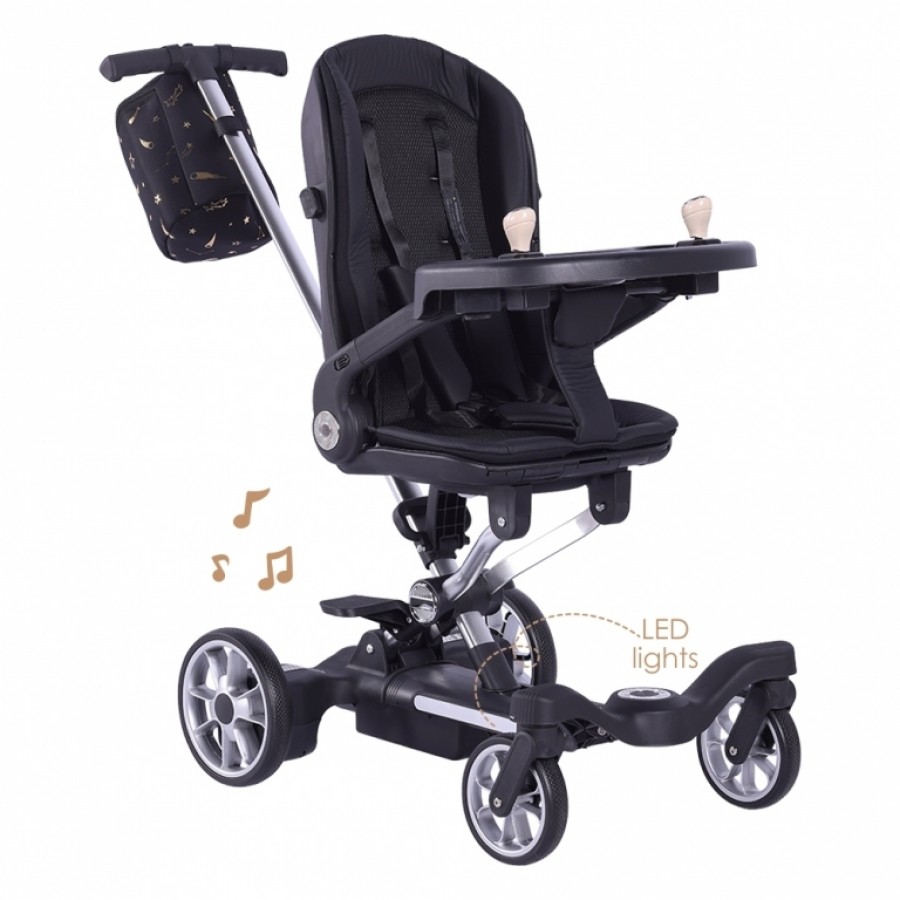 Bebestars Καρότσι Ηλεκτρικό Smart Ride Black (185-188)