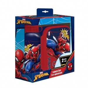 Must Σετ Φαγητού Spiderman  περιέχει 1 φαγητοδοχείο και 1 παγούρι αλουμινίου (000508538) Must Σετ Φαγητού Spiderman  περιέχει 1 φαγητοδοχείο και 1 παγούρι αλουμινίου (000508538)