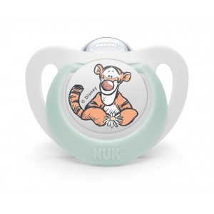 Nuk Πιπίλα Σιλικόνης για 6-18 μηνών Star Disney Winnie The Pooh (10736939) Nuk Πιπίλα Σιλικόνης για 6-18 μηνών Star Disney Winnie The Pooh (10736939)