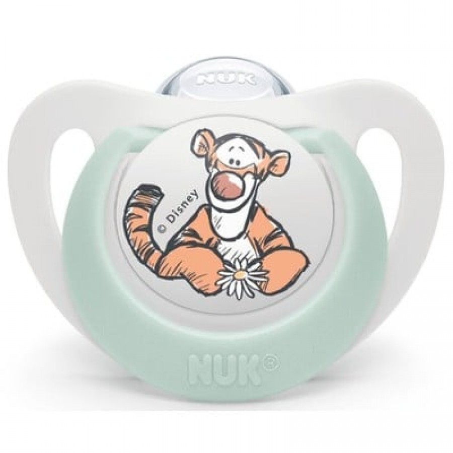 Nuk Πιπίλα Σιλικόνης για 0-6 μηνών Star Disney Winnie The Pooh (10730904)
