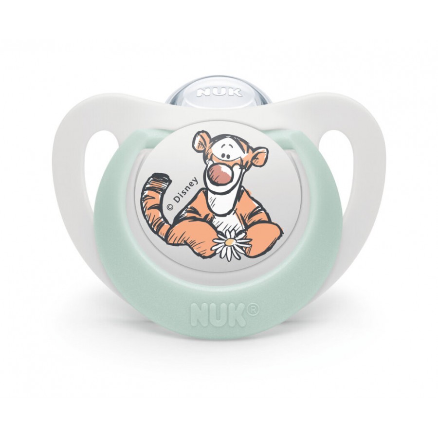 Nuk Πιπίλα Σιλικόνης για 6-18 μηνών Star Disney Winnie The Pooh (10736939)