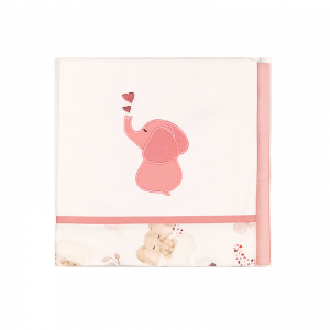 Babystar Σετ Σεντόνια λίκνου 2 τμχ Elephant (5535) Babystar Σετ Σεντόνια λίκνου 2 τμχ Elephant (5535)