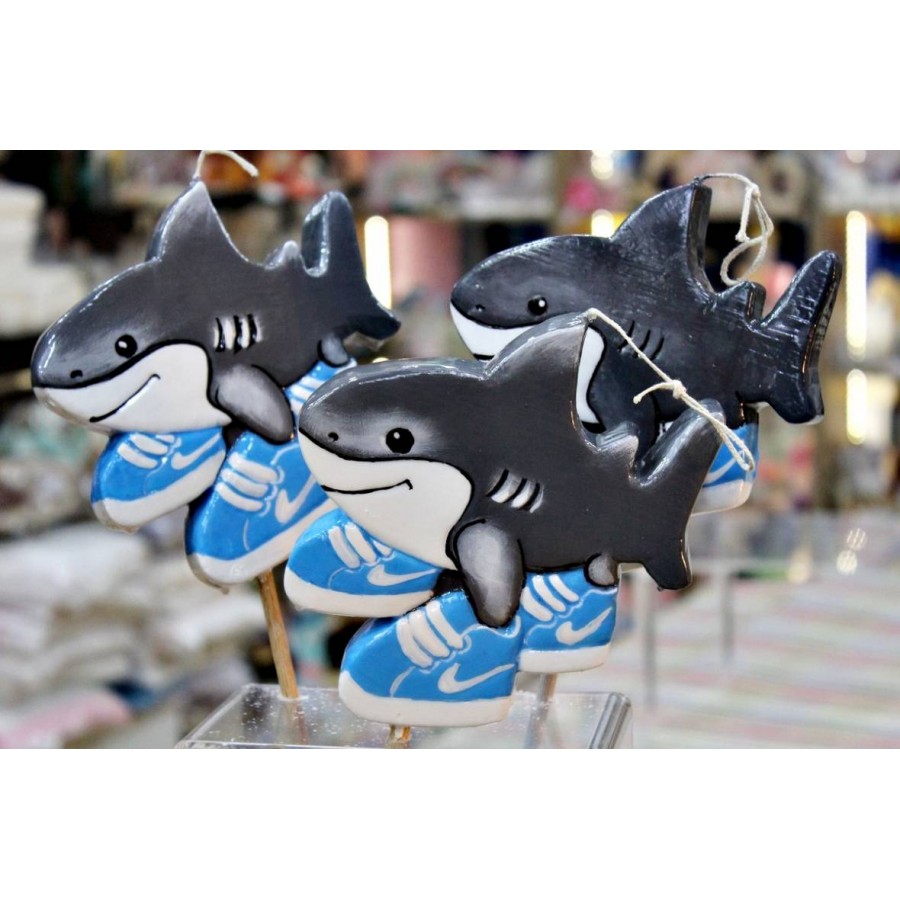 Πασχαλινή λαμπάδα Πλακέτα Brainrot Τραλαλερο Τραλαλα 14,5 x 14cm (001602)