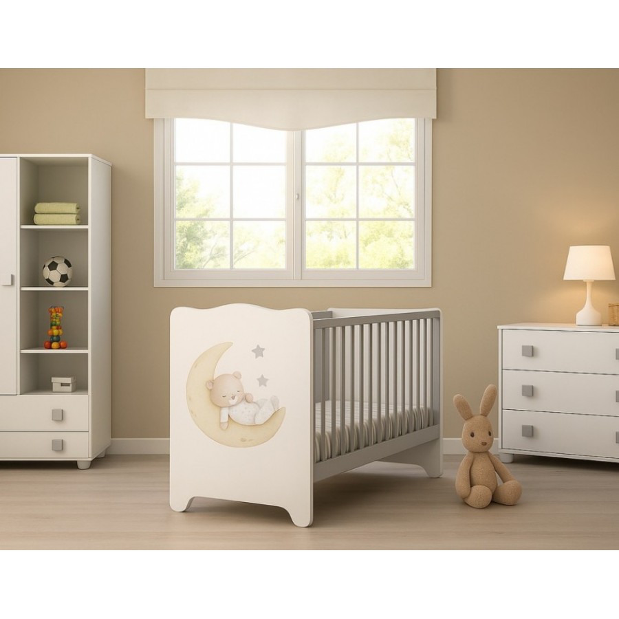 Asterias Bebe Προεφηβικό Κρεββατάκι Νεφέλη (14009)