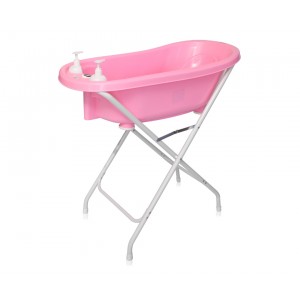 Lorelli Βρεφική Μπανιέρα 88cm Με Τάπα-Θερμόμετρο-Γλίστρα Και Βάση Pink (10130820003) Lorelli Βρεφική Μπανιέρα 88cm Με Τάπα-Θερμόμετρο-Γλίστρα Και Βάση Pink (10130820003)