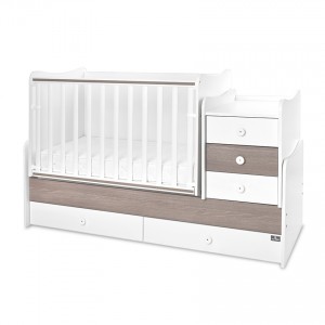 Μετατρεπόμενο Κρεββάτι Lorelli Bertoni Maxi Plus Trio White-Caffe (10150580042P) Μετατρεπόμενο Κρεββάτι Lorelli Bertoni Maxi Plus Trio White-Caffe (10150580042P)