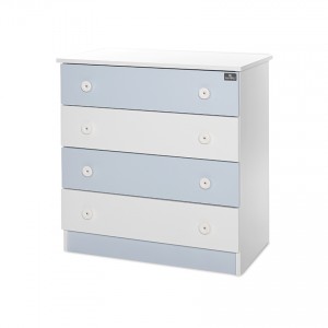 Συρταριέρα Lorelli Bertoni Dresser - White Baby Blue (10170070039A) Συρταριέρα Lorelli Bertoni Dresser - White Baby Blue (10170070039A)
