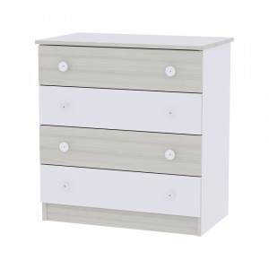 Συρταριέρα Lorelli Bertoni Dresser - White Light Oak (10170070045A) Συρταριέρα Lorelli Bertoni Dresser - White Light Oak (10170070045A)
