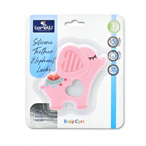 Lorelli Μασητικό Οδοντοφυΐας Σιλικόνης Dino Lucky Pink (10210830002)  Lorelli Μασητικό Οδοντοφυΐας Σιλικόνης Dino Lucky Pink (10210830002)