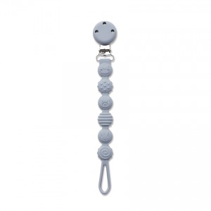 Lorelli Κλιπ πιπίλας από Σιλικόνη Natural Grey (10220800003)