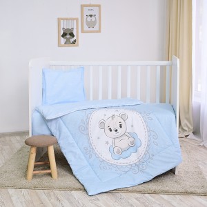 Lorelli Σετ Προίκα Μωρού Cosy 3 τμχ Ranforce Little Bear Blue (10420015901) Lorelli Σετ Προίκα Μωρού Cosy 3 τμχ Ranforce Little Bear Blue (10420015901)