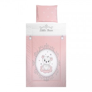 Lorelli Σετ Προίκα Μωρού Cosy 3 τμχ Ranforce Little Bear Pink (10420015902) Lorelli Σετ Προίκα Μωρού Cosy 3 τμχ Ranforce Little Bear Pink (10420015902)