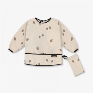 Minene Σαλιάρα Αδιάβροχη με Μανίκια Beige (13312001620OS) Minene Σαλιάρα Αδιάβροχη με Μανίκια Beige (13312001620OS)