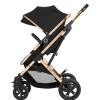 Kikka Boo Καρότσι Μετατρεπόμενο 3 in 1 Kaia Black (31001010239)