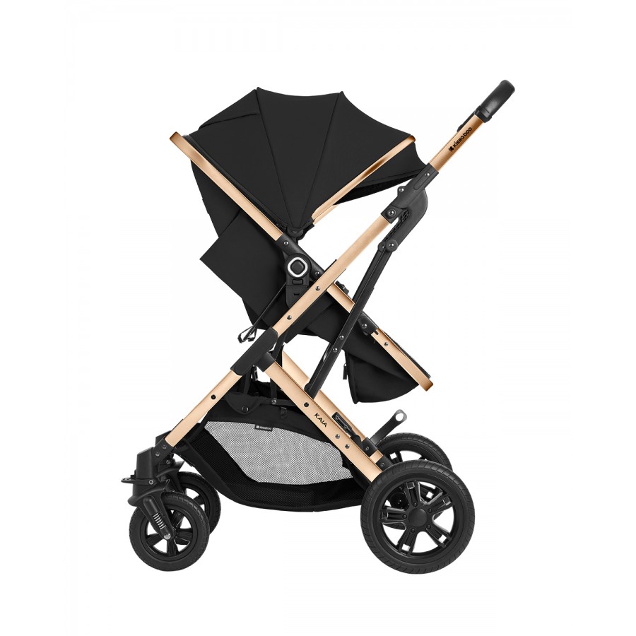 Kikka Boo Καρότσι Μετατρεπόμενο 3 in 1 Kaia Black (31001010239)