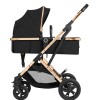 Kikka Boo Καρότσι Μετατρεπόμενο 3 in 1 Kaia Black (31001010239)