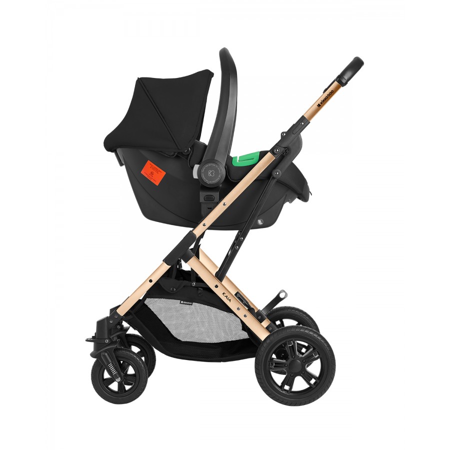 Kikka Boo Καρότσι Μετατρεπόμενο 3 in 1 Kaia Black (31001010239)