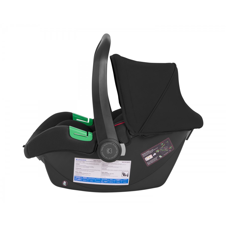 Kikka Boo Καρότσι Μετατρεπόμενο 3 in 1 Kaia Black (31001010239)