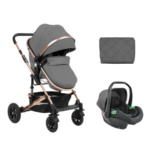 Kikka Boo Stroller Amaia 3 in 1 Dark Grey  (31001010244) Kikka Boo Stroller Amaia 3 in 1 Dark Grey  (31001010244)