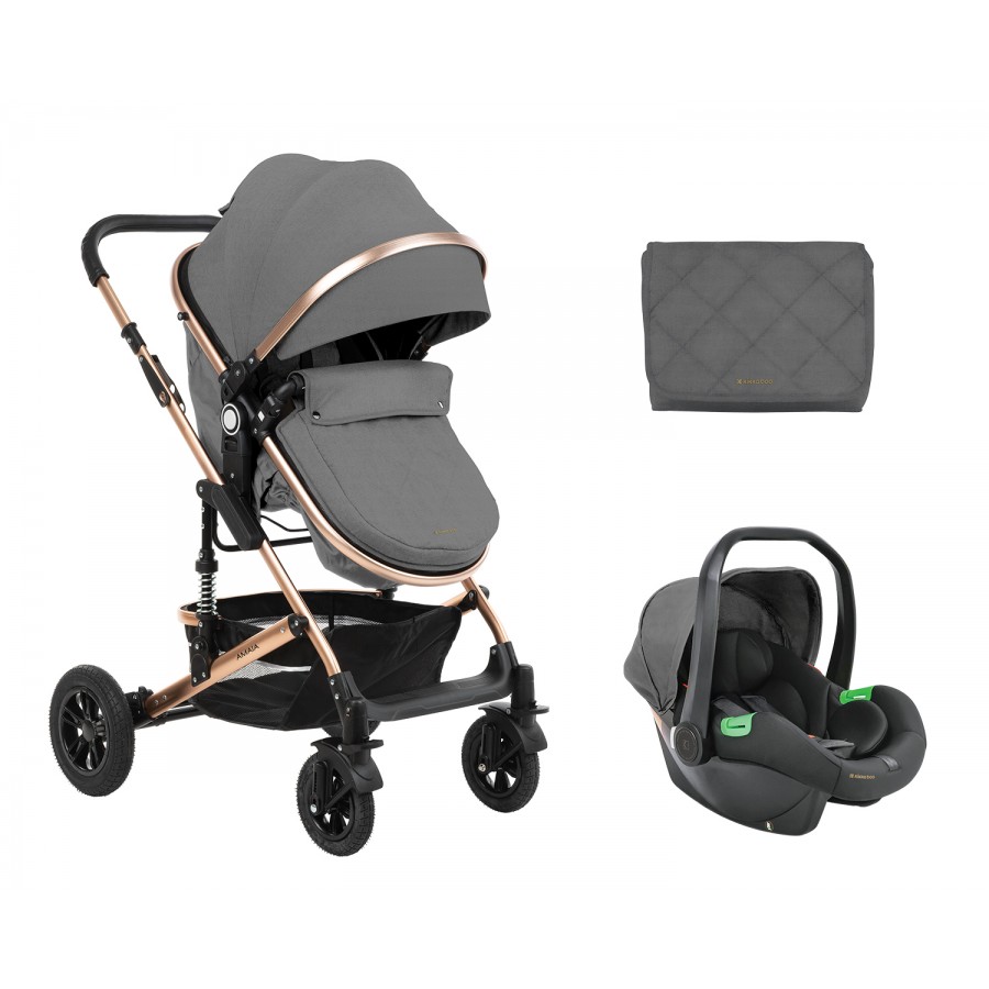 Kikka Boo Stroller Amaia 3 in 1 Dark Grey  (31001010244)