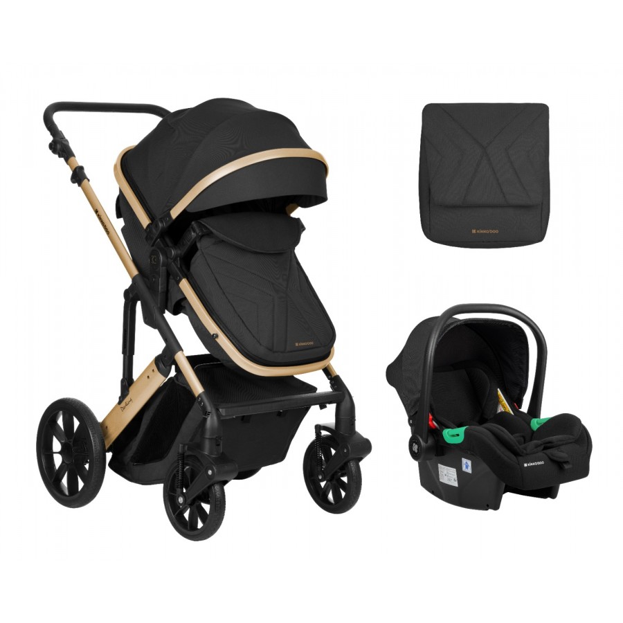 KikkaBoo Καρότσι Darling 3 σε 1 Black (31001010247)