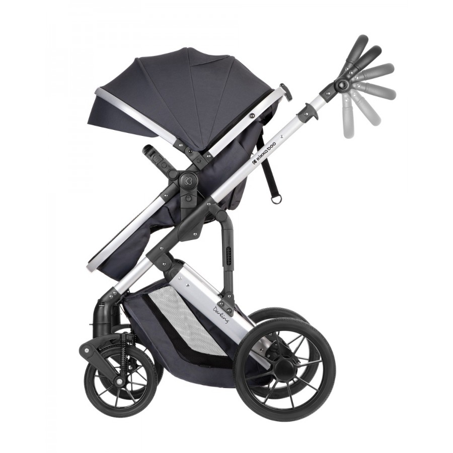 KikkaBoo Καρότσι Darling 3 σε 1 Dark Grey (31001010248)
