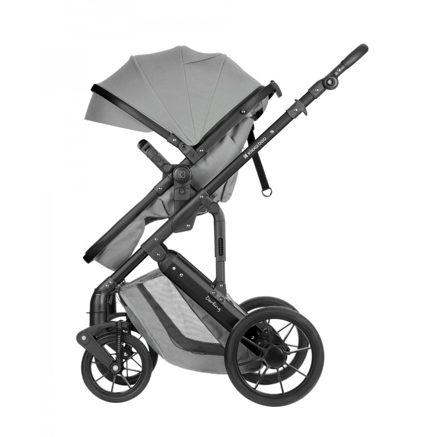 KikkaBoo Καρότσι Darling 3 σε 1 Light Grey (31001010249)