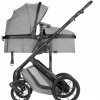 KikkaBoo Καρότσι Darling 3 σε 1 Light Grey (31001010249)