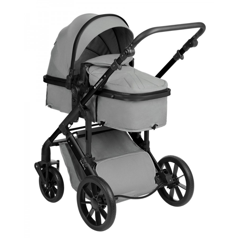 KikkaBoo Καρότσι Darling 3 σε 1 Light Grey (31001010249)