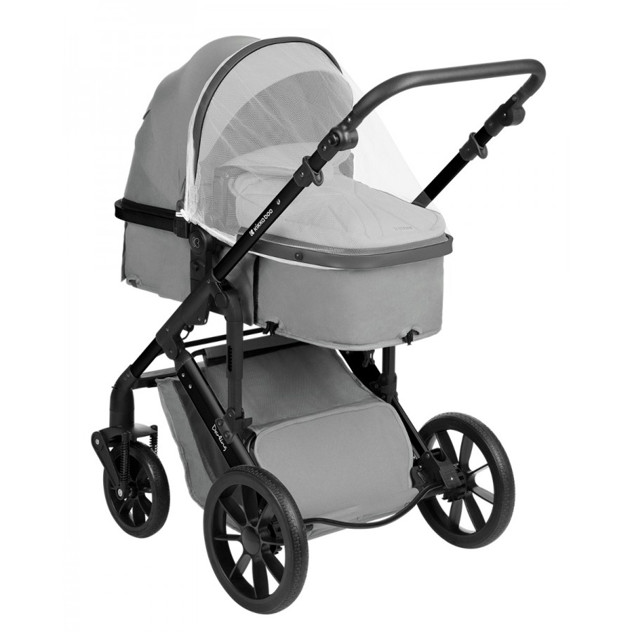 KikkaBoo Καρότσι Darling 3 σε 1 Light Grey (31001010249)