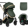 KikkaBoo Καρότσι Darling 3 σε 1 Army Green (31001010250)