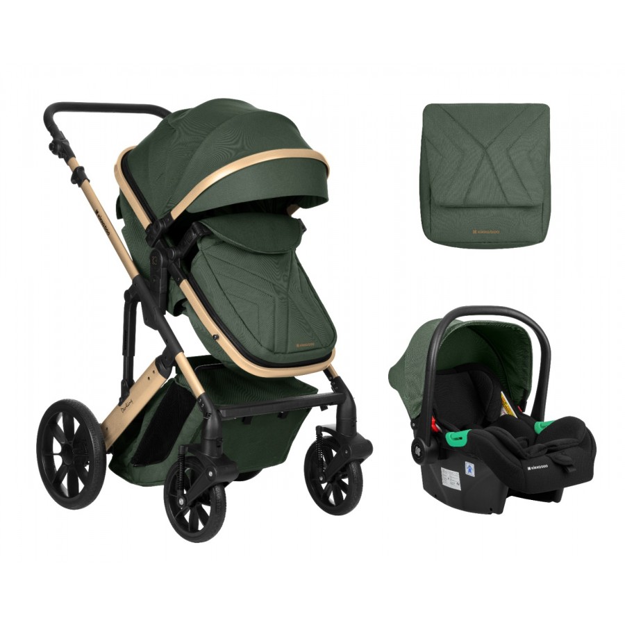 KikkaBoo Καρότσι Darling 3 σε 1 Army Green (31001010250)