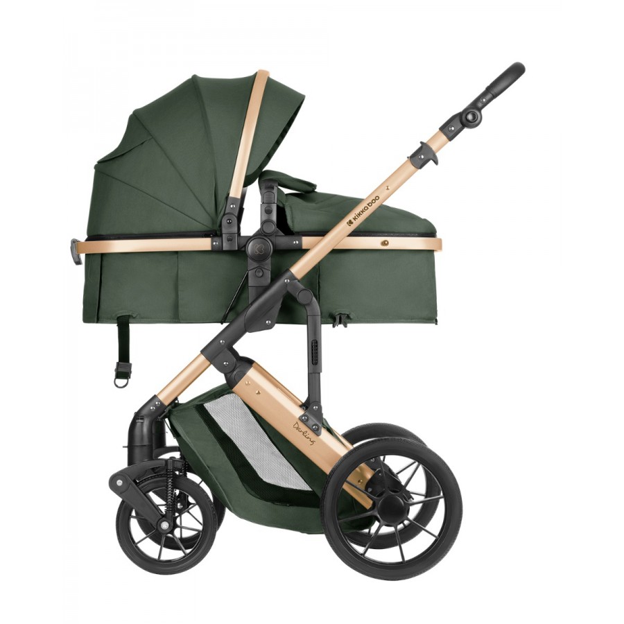 KikkaBoo Καρότσι Darling 3 σε 1 Army Green (31001010250)