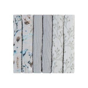 Kikka Boo Λαβέτες Ώμου από Μουσελίνα 6τμχ 30x30cm Dreamy Fields Grey (31103010113) Kikka Boo Λαβέτες Ώμου από Μουσελίνα 6τμχ 30x30cm Dreamy Fields Grey (31103010113)