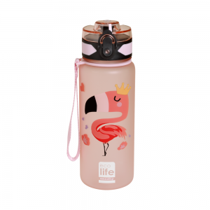 Ecolife Tritan bottle Flamingo 500ml (33-BO-2315) Ecolife Tritan bottle Flamingo 500ml (33-BO-2315)