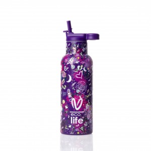 Eco Life Θερμός από ανοξείδωτο ατσάλι Das 500ml (33-BO-2321) Eco Life Θερμός από ανοξείδωτο ατσάλι Das 500ml (33-BO-2321)